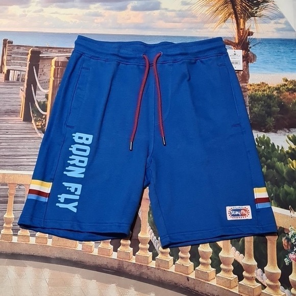 Born Fly Stay Fly Shorts Size Medium NWT - Picture 1 of 6